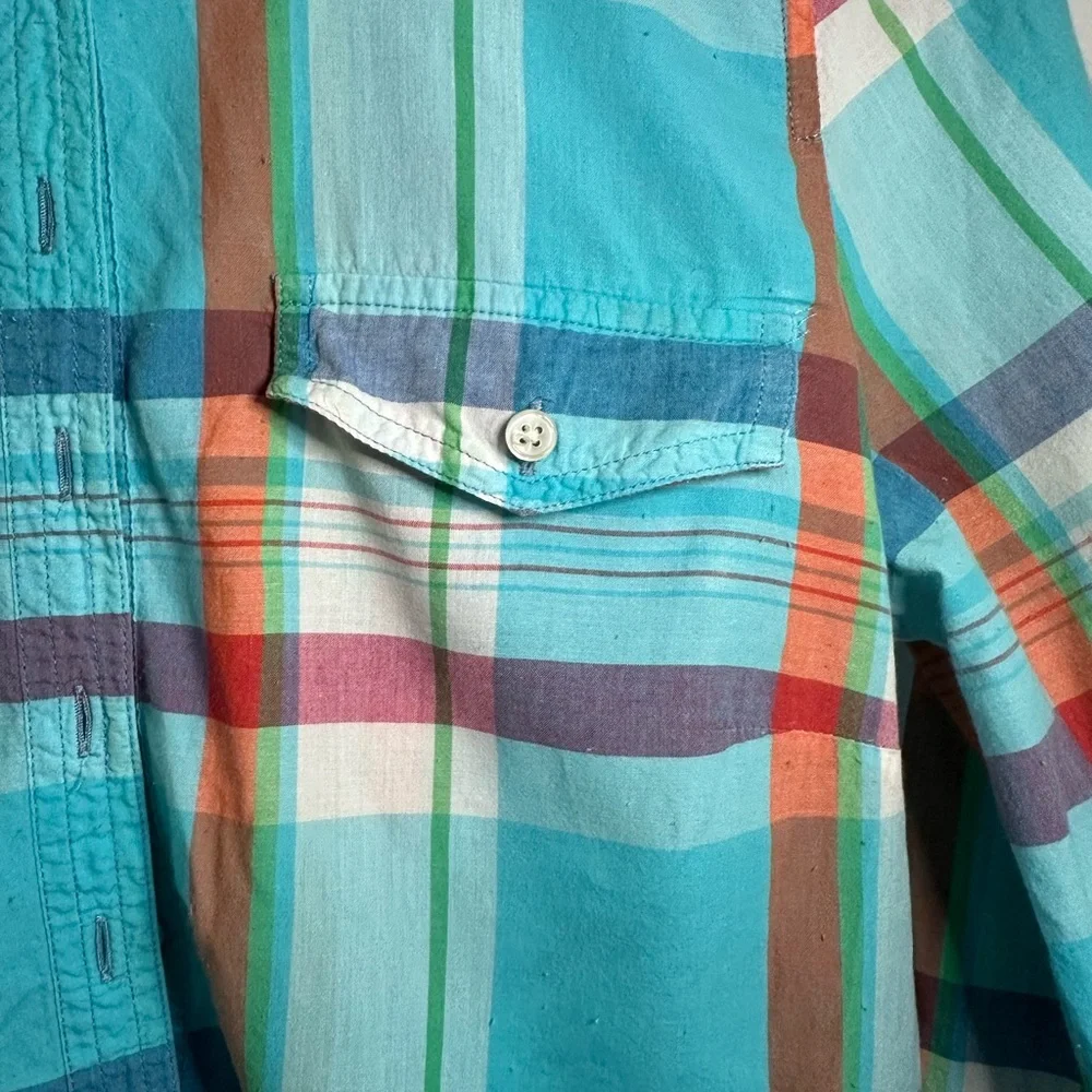 J. Crew Multicolor Plaid Shirt